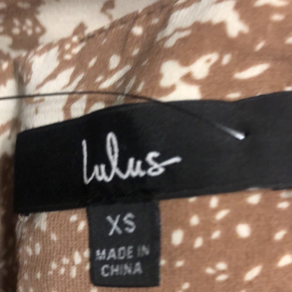 Lulu's XS floral maxi dress - Picture 6 of 6